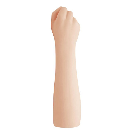 Телесный стимулятор в виде руки со сжатыми в кулак пальцами - 36 см. от Intimcat
