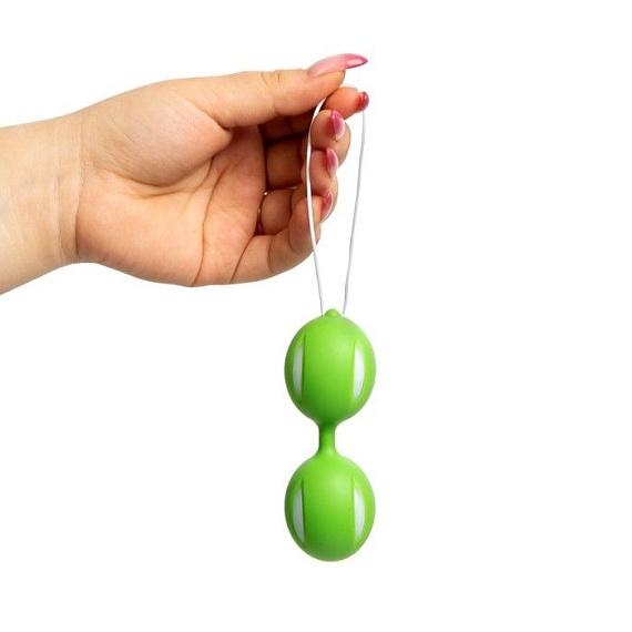 Зеленые вагинальные шарики «Оки-Чпоки» - поливинилхлорид (ПВХ, PVC)