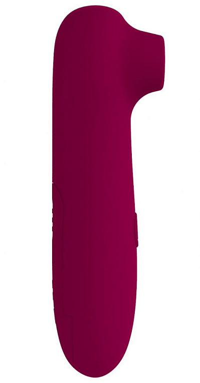 Бордовый вакуумный вибростимулятор клитора Ace от Intimcat