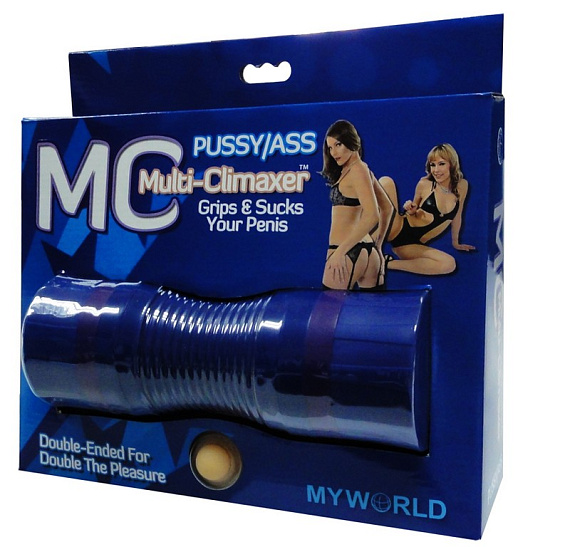 Двусторонний мастурбатор вагина и анус Multi-Climaxer - поливинилхлорид (ПВХ, PVC)