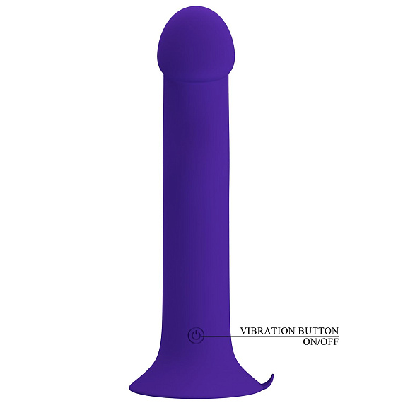 Фиолетовый вибратор с режимом боковой пульсации Murray-Youth - 19 см. от Intimcat