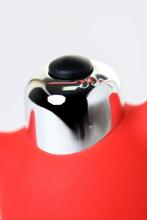 Красное виброкольцо с хвостиком JOS NICK - фото 8