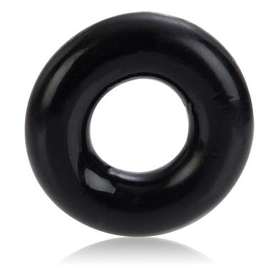 Черное эрекционное кольцо Rock Star Ring