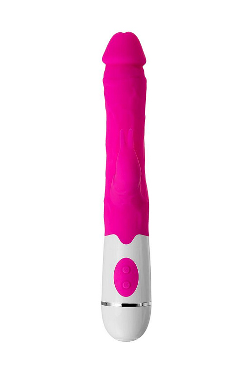 Розовый вибратор A-Toys Mist - 25,4 см. от Intimcat