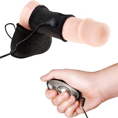 Электростимулятор для пениса и мошонки Shock Therapy Cock Sock