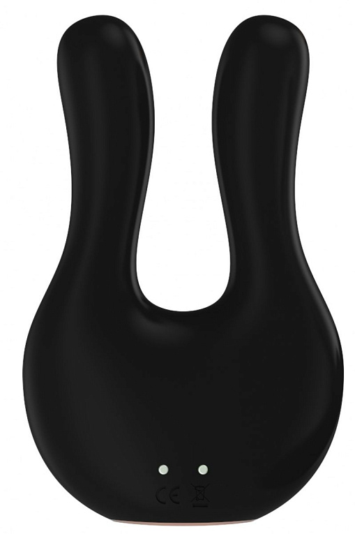 Черный клиторальный стимулятор Exceptional - 10,4 см. - силикон