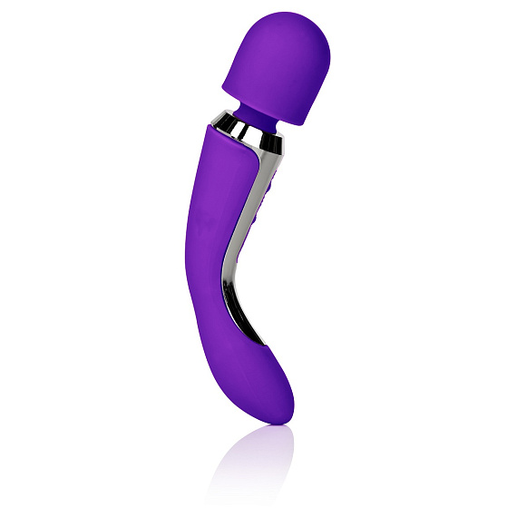 Фиолетовый вибромассажер Body Wand Massager - 22,25 см. от Intimcat