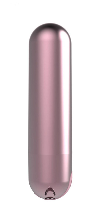Розовая перезаряжаемая вибропуля Clio - 7,6 см. - пластик