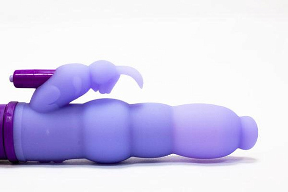 Многофункциональный массажер со стимулятором клитора Ruibous Beauty - 16,5 см. - силикон