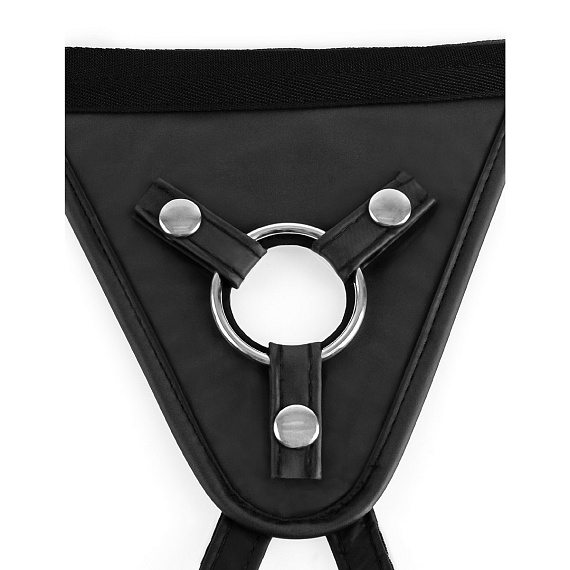 Черные женские трусики для страпона Perfect Fit Harness от Intimcat