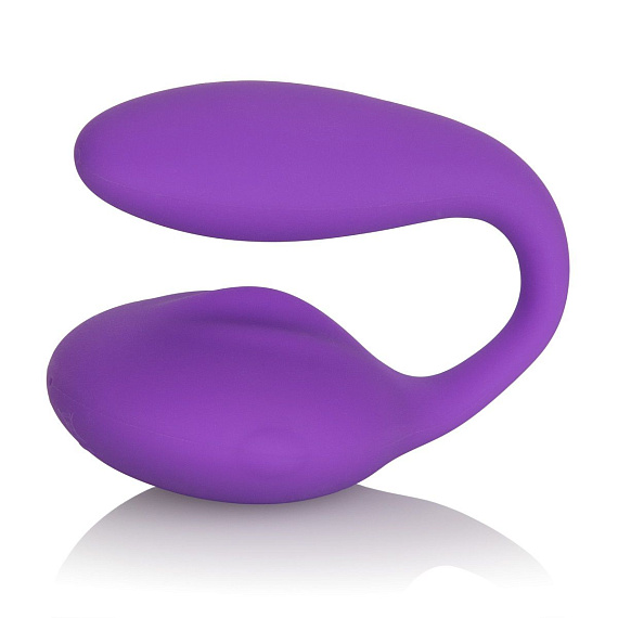Фиолетовый перезаряжаемый вибромассажер Silhouette S8 - фото 8