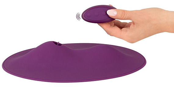 Фиолетовая подушка-вибромассажер Vibepad 2 от Intimcat