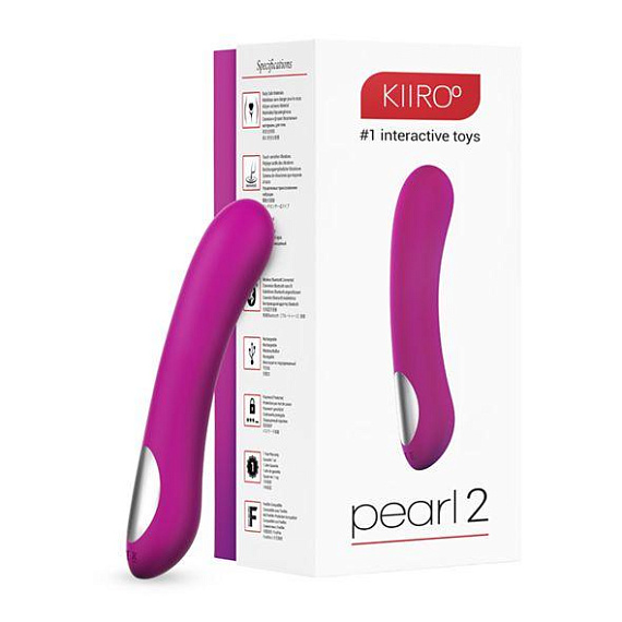 Фиолетовый вибратор для секса на расстоянии Pearl 2 - 20 см. от Intimcat