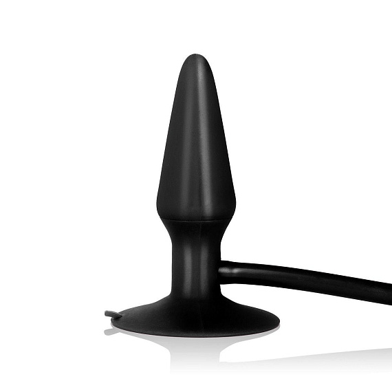 Чёрный анальный расширитель Booty Call Booty Pumper Small - 9,5 см. от Intimcat