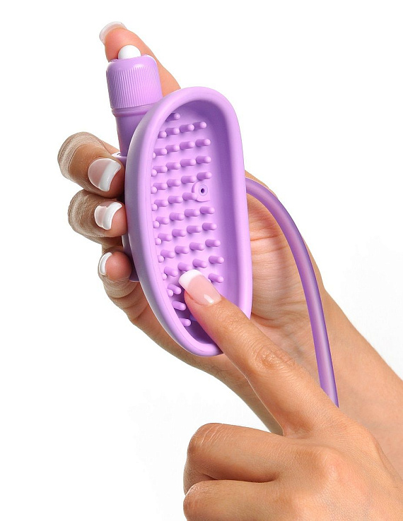 Сиреневая вакуумная вибропомпа для вагины Sensual Pump-Her - фото 7