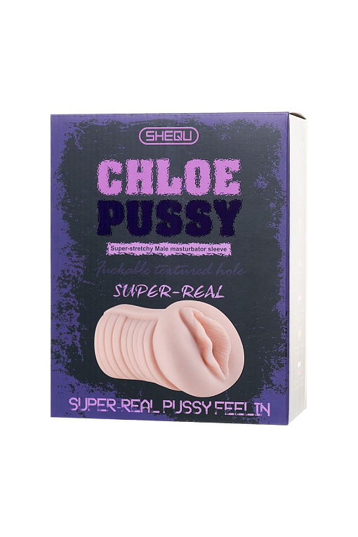 Реалистичный мастурбатор-вагина Chloe - фото 8