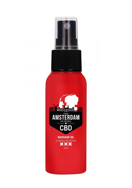 Стимулирующее массажное масло CBD from Amsterdam Massage Oil - 50 мл. от Intimcat