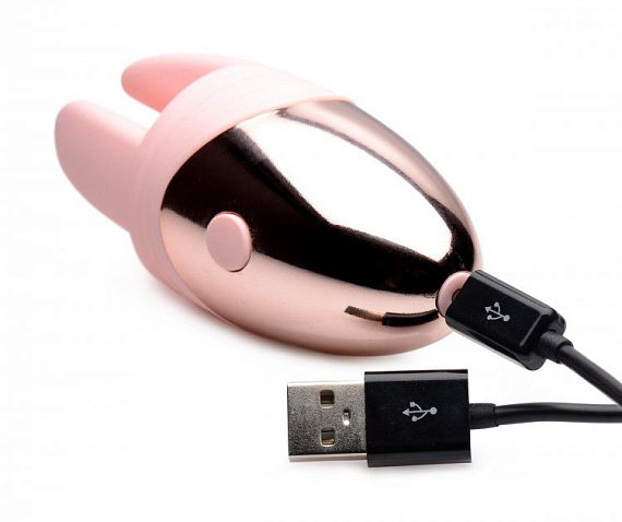 Розовый клиторальный массажер с щупальцами Vibrating Clit Teaser XR Brands