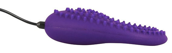 Фиолетовое виброкольцо Couples Cushion от Intimcat