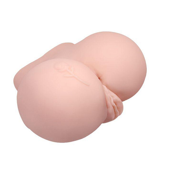 Вагина и анус с вибрацией CrazyBull Vagina and Ass - Термопластичная резина (TPR)