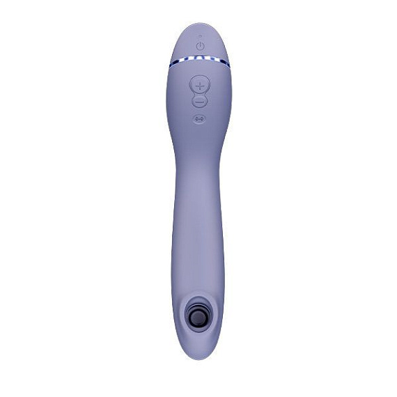 Сиреневый стимулятор G-точки Womanizer OG c технологией Pleasure Air и вибрацией - 17,7 см. от Intimcat
