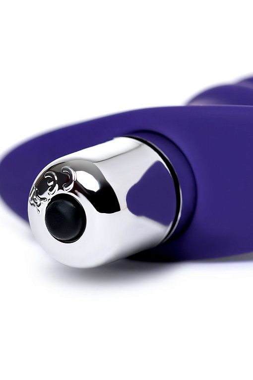 Фиолетовый анальный вибратор Condal - 14 см. - фото 9