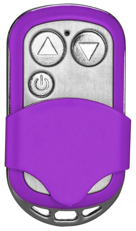 Фиолетовые трусики с пышным бантом на попке и вибрацией Shots Media BV