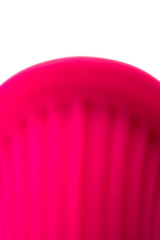 Розовый вибратор с шаровидной головкой - 20 см. - фото 6