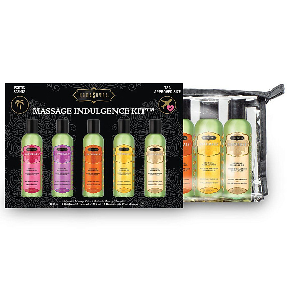 Набор массажных масел Massage Indulgence Kit - 