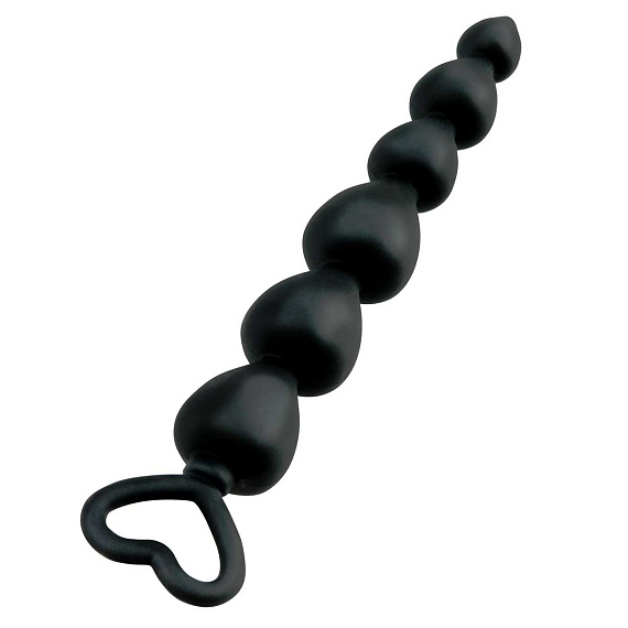 Анальная елочка из силикона Elite Lover s Beads - 17,3 см. - силикон