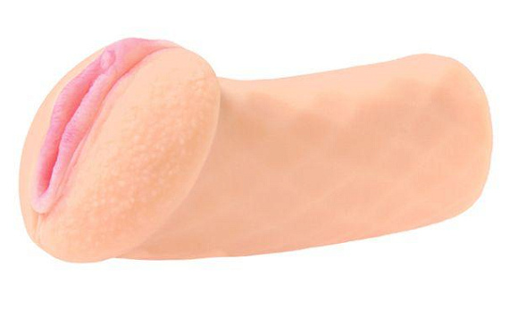 Телесный реалистичный мастурбатор-вагина Elegance.007 с двойным слоем материала - Термопластичная резина (TPR)