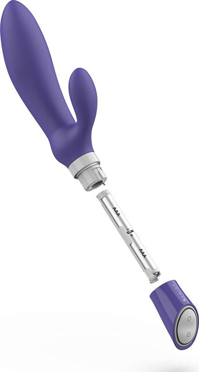 Фиолетовый вибромассажер простаты Bfilled Deluxe - 21 см. - силикон