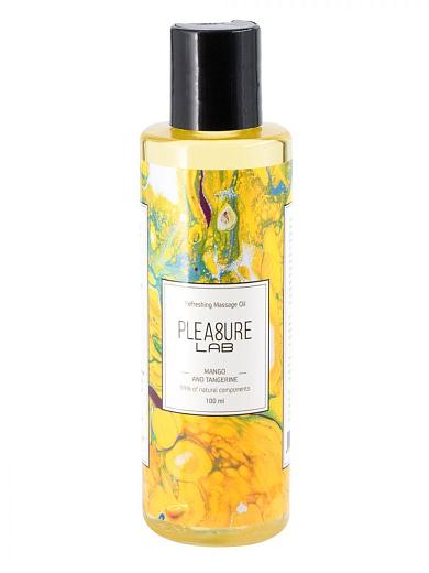Массажное масло Pleasure Lab Refreshing с ароматом манго и мандарина - 100 мл.