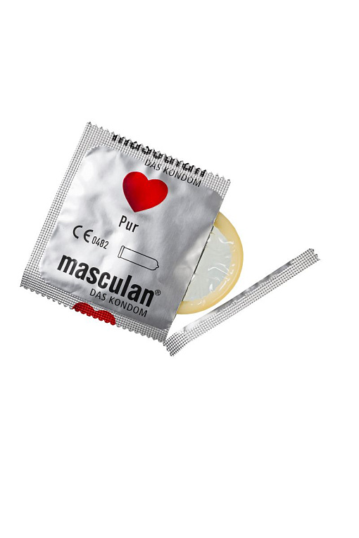 Супертонкие презервативы Masculan Pur - 3 шт. - фото 8