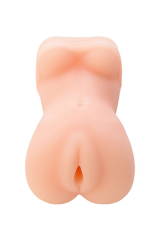 Телесный мастурбатор в виде женской фигурки - термопластичная резина (TPR)