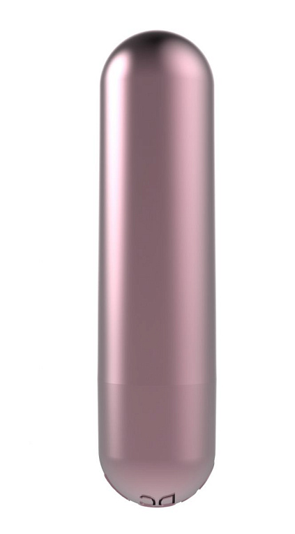 Розовая перезаряжаемая вибропуля Clio - 7,6 см. от Intimcat