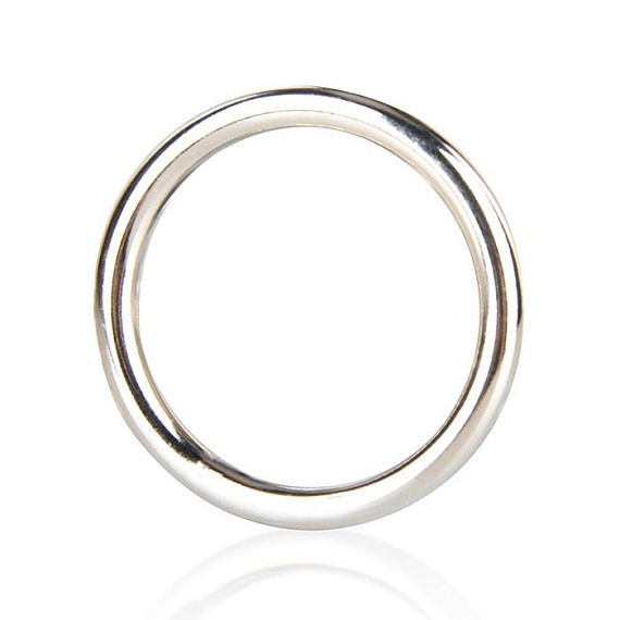 Стальное эрекционное кольцо STEEL COCK RING - 3.5 см. - металл