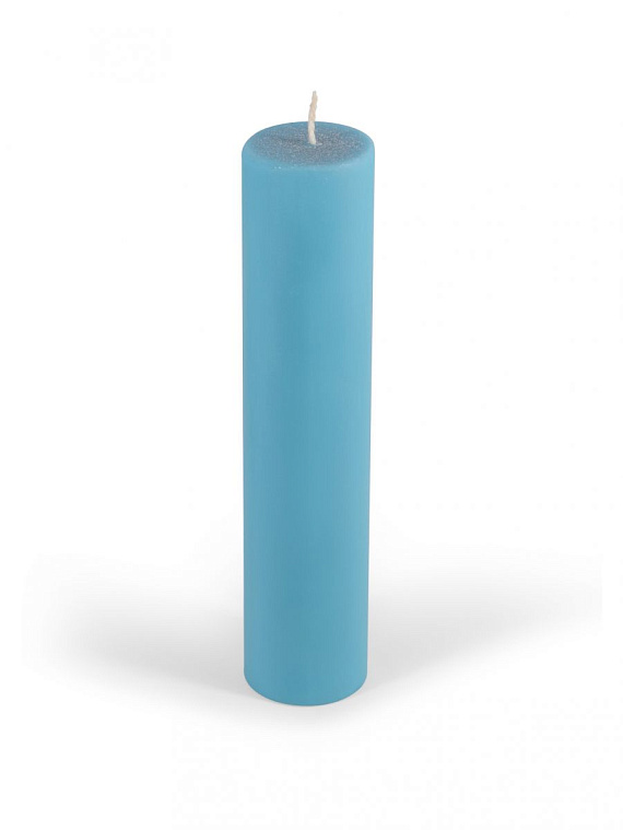 Голубая БДСМ-свеча To Warm Up - фото 5