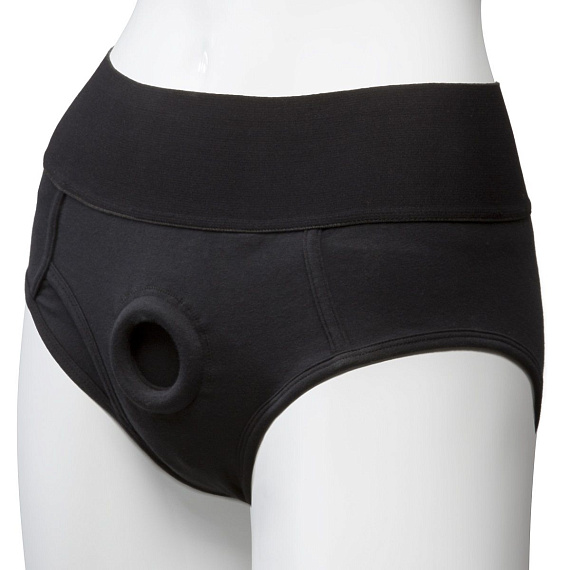 Трусики-брифы с плугом Vac-U-Lock Panty Harness with Plug Briefs - S/M от Intimcat