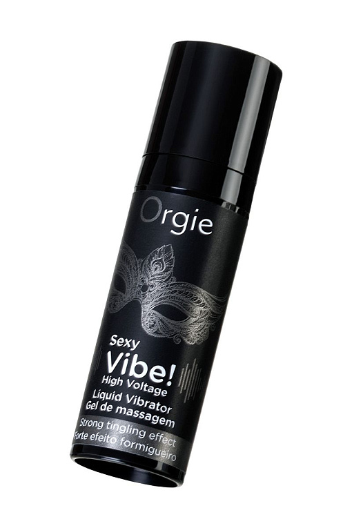 Гель для массажа ORGIE Sexy Vibe High Voltage с эффектом вибрации - 15 мл. от Intimcat