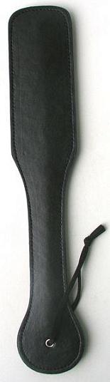 Черная шлепалка с петлей - 32 см.