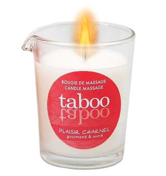 Массажное аромамасло с афродизиаками для женщин RUF Taboo Plaisir charnel - 60 гр. - 