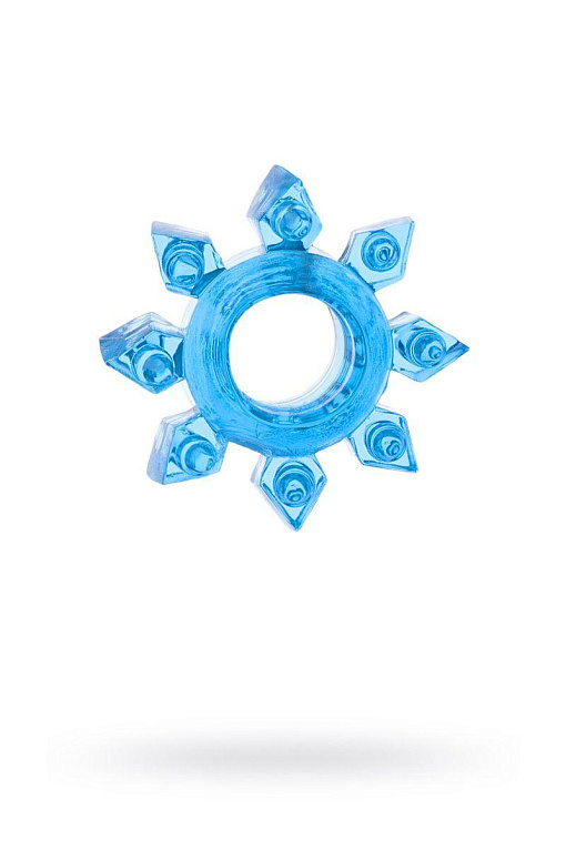 Голубая гелевая насадка-звезда - термопластичный эластомер (TPE)