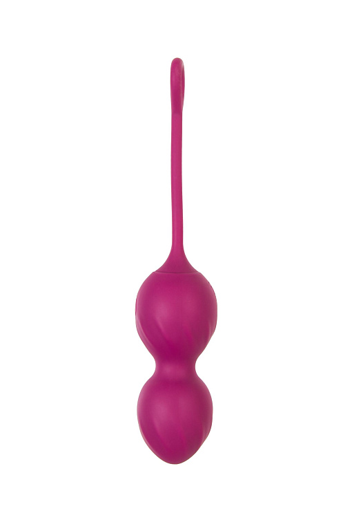 Бордовые вагинальные шарики Moussy с вибрацией и пультом ДУ - фото 6