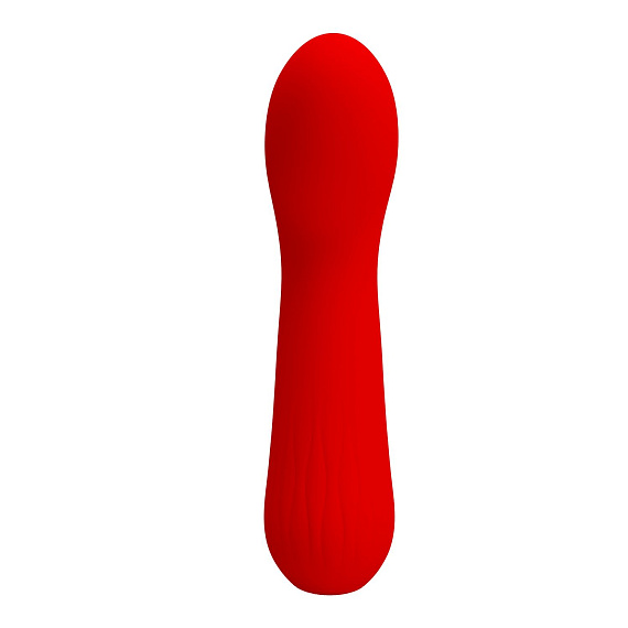 Красный гнущийся вибратор Faun - 15 см. от Intimcat