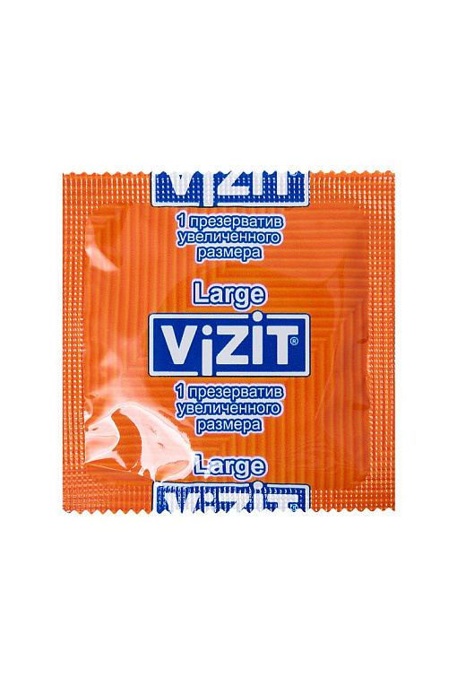 Презервативы VIZIT Large увеличенного размера - 3 шт. VIZIT