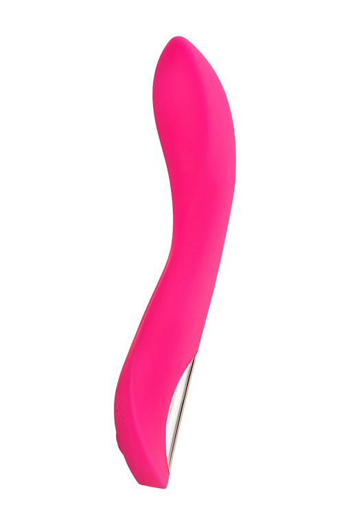 Розовый нереалистичный вибратор JOS Twig - 20,5 см. JOS