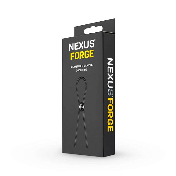 Черное эрекционное лассо Nexus Forge Single от Intimcat