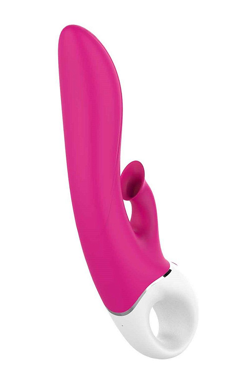Розовый вибратор-кролик с вакуумной стимуляцией Air Pleasure - 22,5 см. Dream Toys