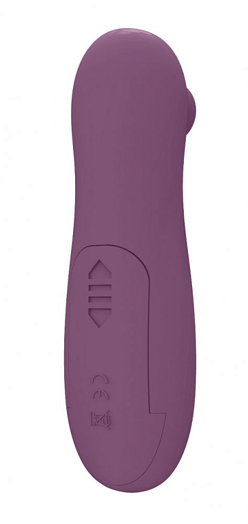 Фиолетовый вакуумный вибростимулятор клитора Ace Lola toys